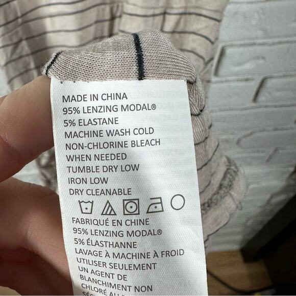 Prana Foundation Striped V Neck Dress Size XS - Picture 6 of 10